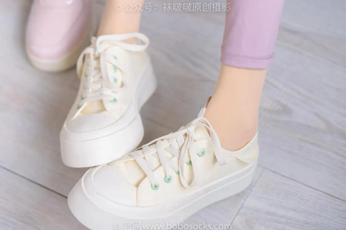 [BoBoSocks袜啵啵]NO.186 小甜豆稚予-瑜伽裤、运动鞋、肉丝 [146P]插图